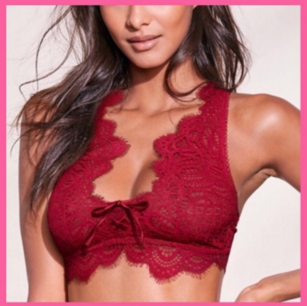 Victoria's secret dream Angels lace up bralette
